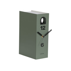 Stolové hodiny Book Owl Karlsson KA6163GR, 25cm